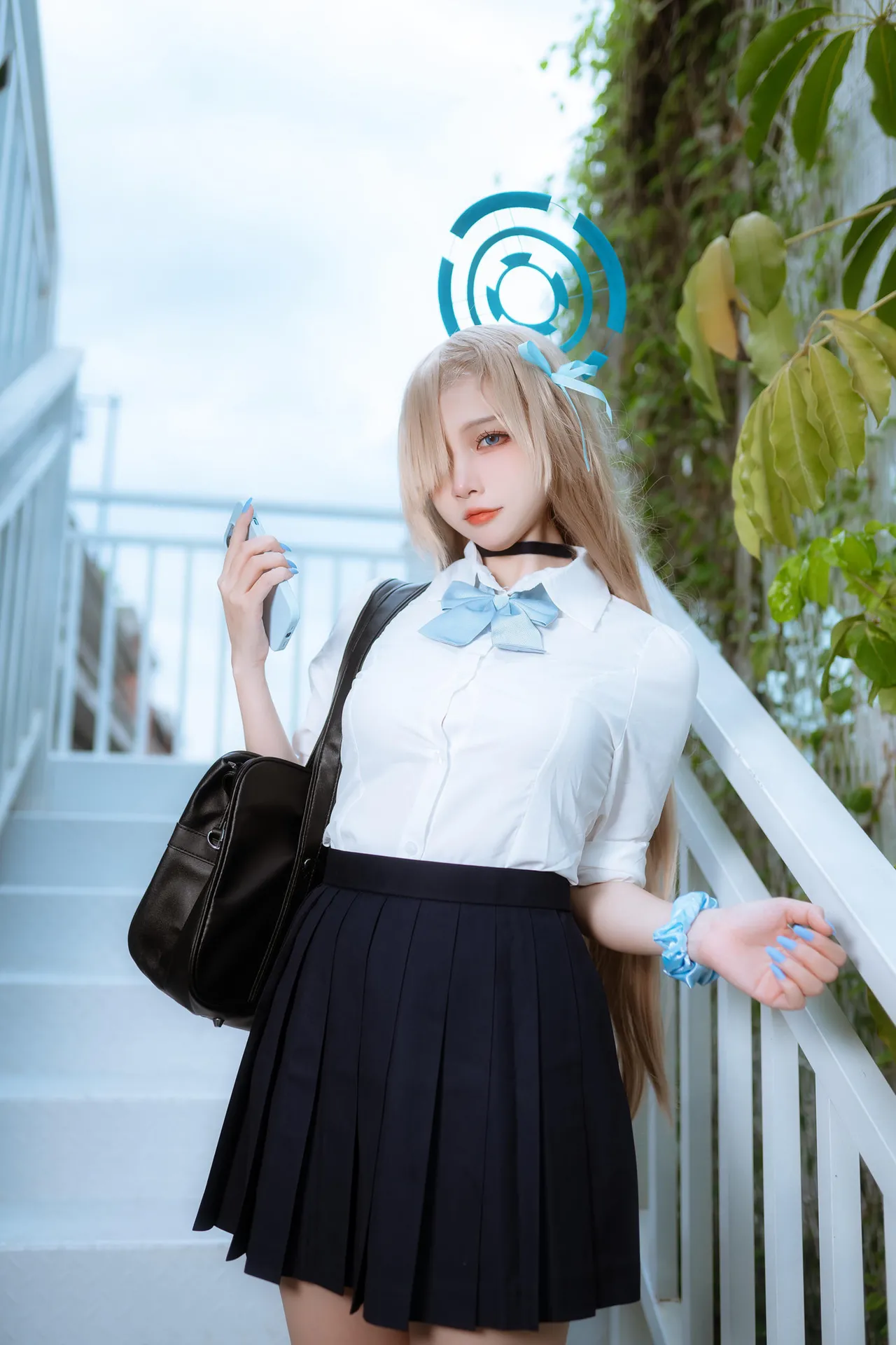 二佐Nisa - 蔚蓝档案 一之濑明日奈 JK制服-erohere14.webp